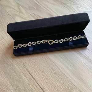 Tiffany & Co Heart Link Bracelet